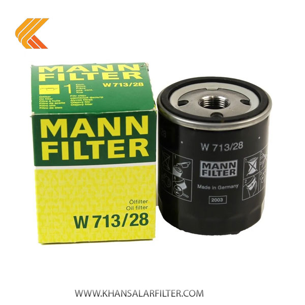 فیلتر روغن مان کد MANN W 713/28 طرح اصلی