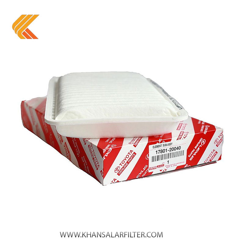 فیلتر هوا تویوتا کمری گرند 2005-2006 کد Toyota 17801-20040 طرح اصلی