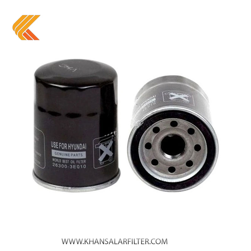 قیمت و خرید فیلتر روغن هیوندای کد Hyundai 26300--3E010 طرح اصلی ایرانی | فروشگاه خان سالار