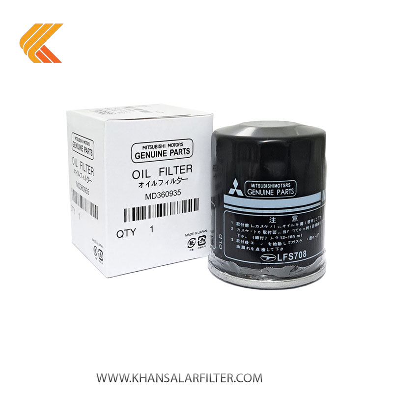 قیمت و خرید فیلتر روغن میتسوبیشی MD360935 طرح اصلی ایرانی | فروشگاه خان سالار